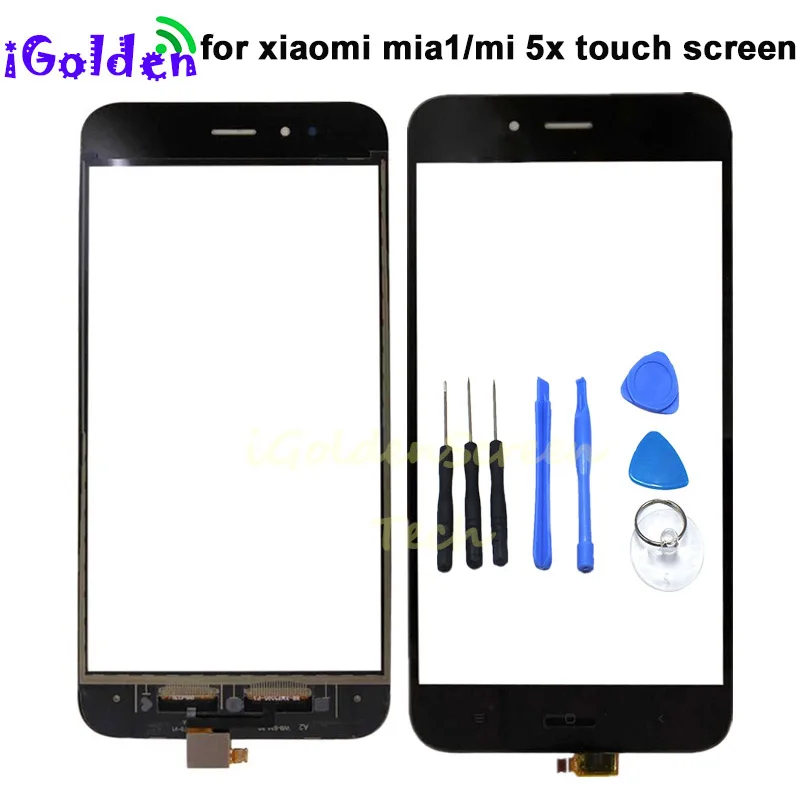 New Touch Screen Digitizer For Xiaomi Mi A1 MiA1 5X Mi5X Outer Glass Panel Sensor Repair Parts | Мобильные телефоны и