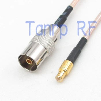 

12in TV female jack to MCX male plug RF adapter connector 30CM Pigtail coaxial jumper extension cord cable RG316