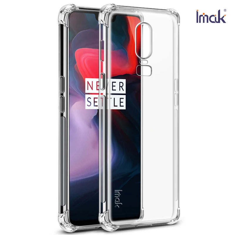 

Oneplus 6T Case Oneplus6 Transparent Cases IMAK TPU Back cover for Funda Oneplus 6 Smartphone case One Plus 6 T T6 Crystal Cover