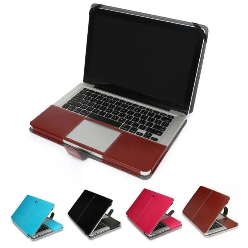 Hot Item Ywvak Business Pu Leather Laptop Cases For Mac