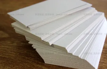 

Size 90*54mm Blank White Index Card Matte Cardstock Paper 200gsm Small Note Cards 100/200/300/400/500/600 You Choose Quantity