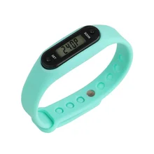 Многоцветный Открытый Бег Фитнес Наручные шагомер для здоровья силикагель универсальный портативный граф шаг наручные Belt7