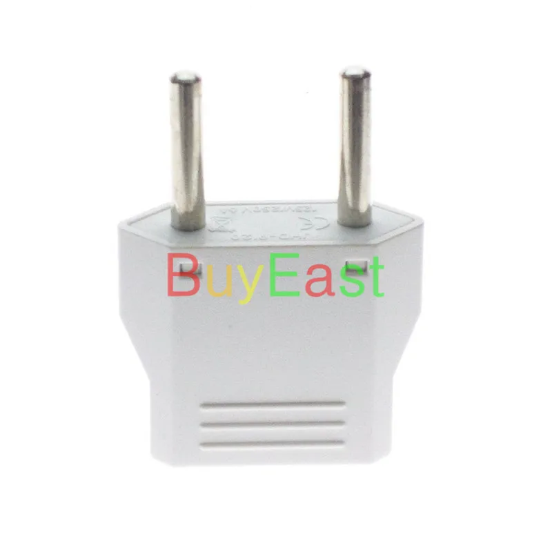 (5 шт.) EU Europlug CEE 7/16 Тип C адаптер питания сменный US Италия вилка 6A 250V|adapter us|plug adapterplug