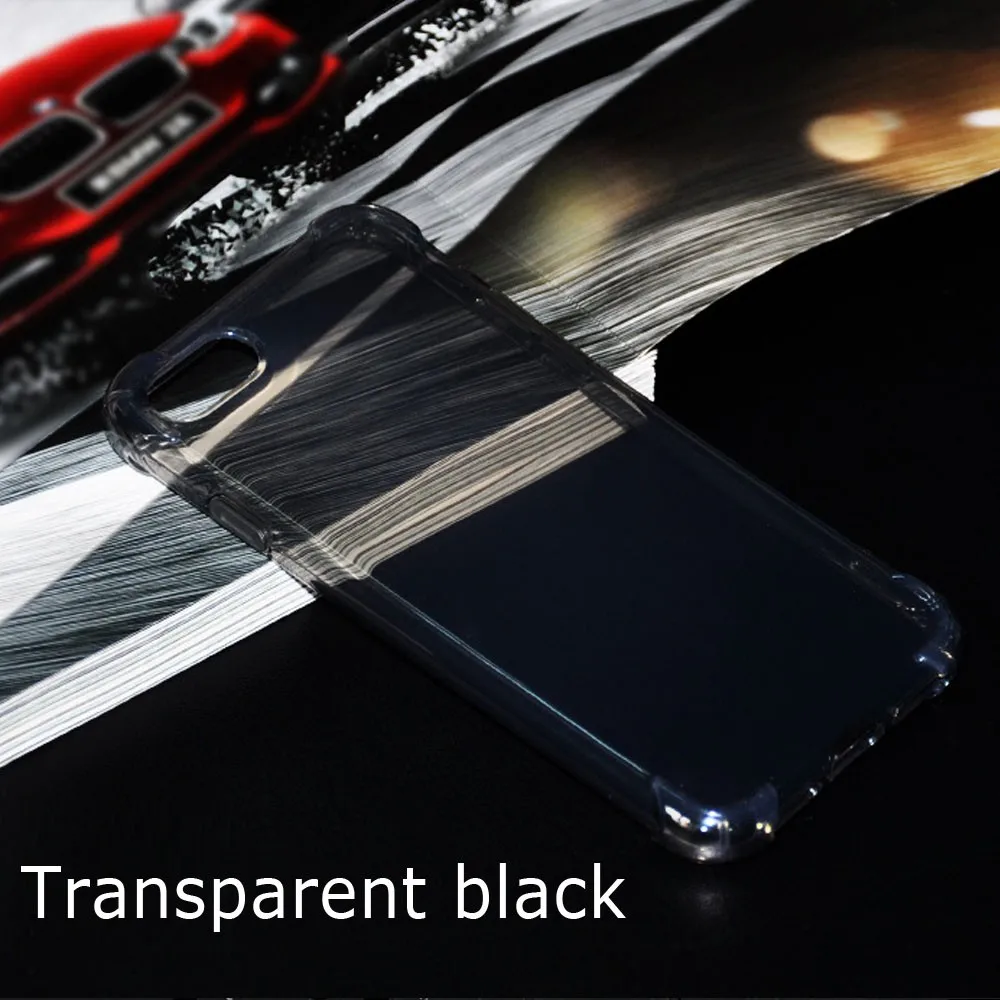 LUOOV Супер антидетонаторы Кремния Чехол для iPhone 6 S Plus Тпу Прозрачный Прозрачная