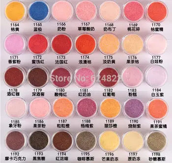 

50colors,100g each color sugar powder for nail art