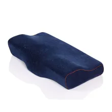 2 размера ортопедическая латексная супер гибкая подушка медленный отскок пены памяти подушка для сна Шейная подушка для здоровья от боли подушка для шеи