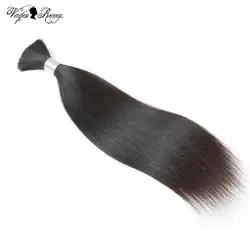 Queen Virgin remy hair Products перуанские прямые волосы для наращивания 100% человеческие волосы Связки без клубок натуральный цвет 10-30 дюймов 100 г/шт