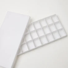 AILIHUA Высококачественная 24 сетчатая твердая накидка, палитра, высокое качество, пластик, Рафинированный, хорошее уплотнение, изобразительное искусство, посвященное