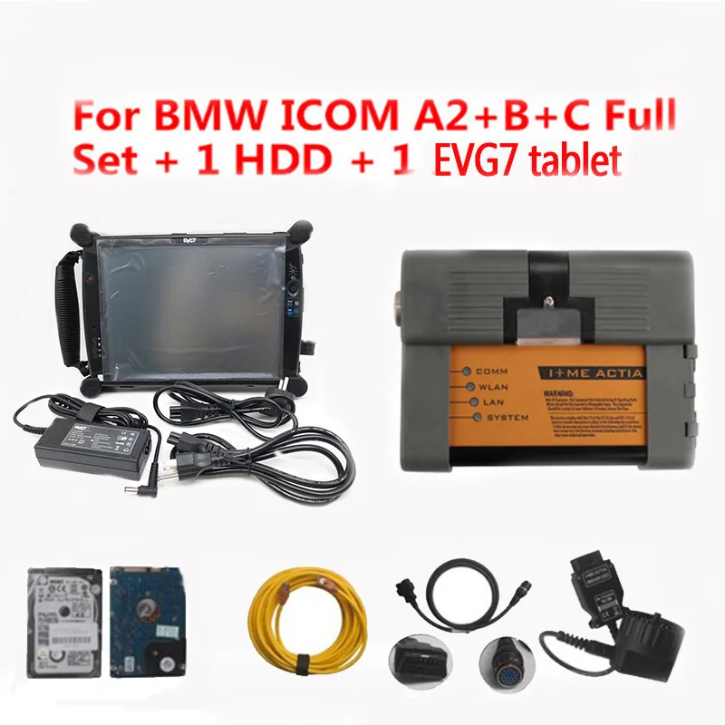 Icom A2 2019 05 для BMW Интерфейс ICOM B C с EVG7 4G планшет полный набор кабелей Автомобильный