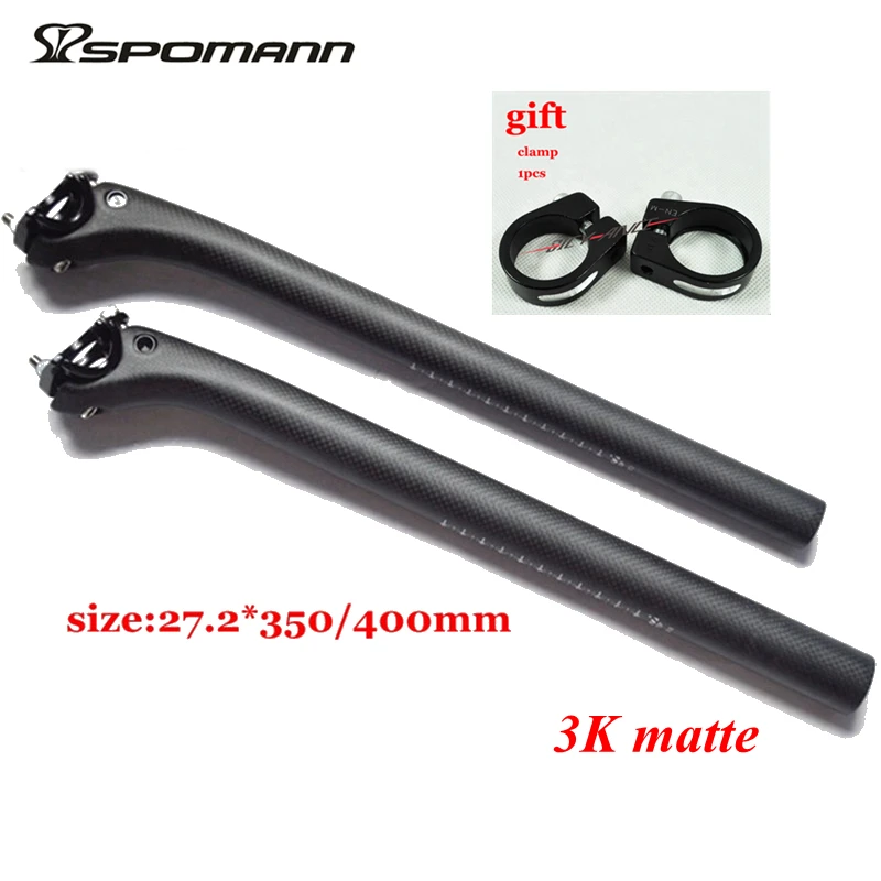 Buy Full Carbon Seatpost 27.2 * 350 / 400mm Road Bike
