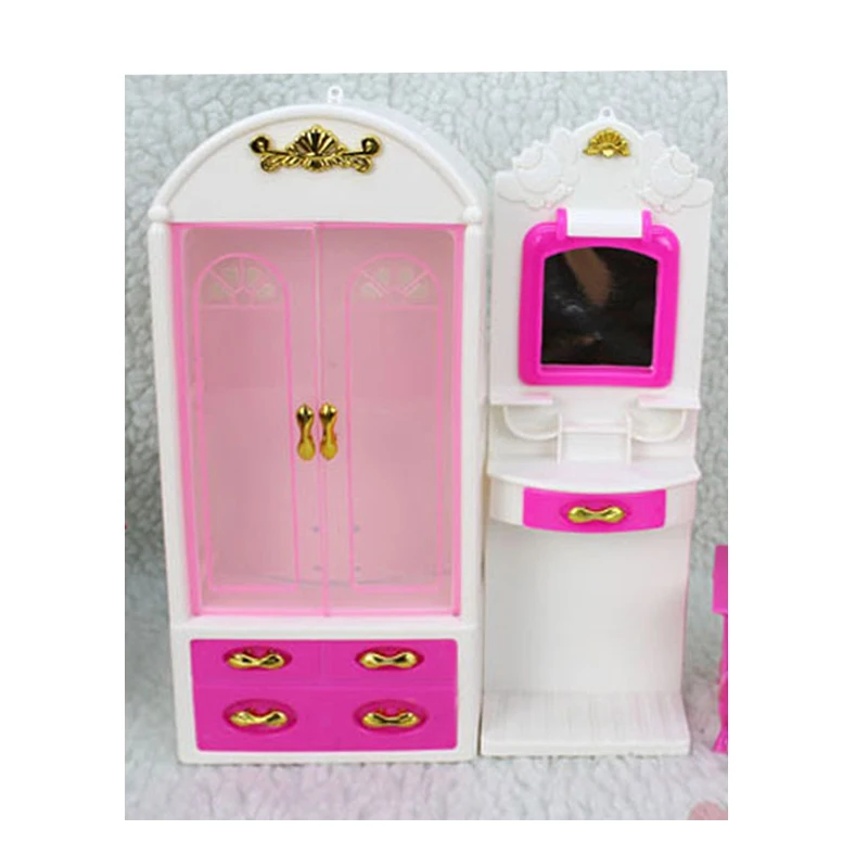 Compra doll ropero online al por mayor de china, mayoristas de ... Roperos para barbie