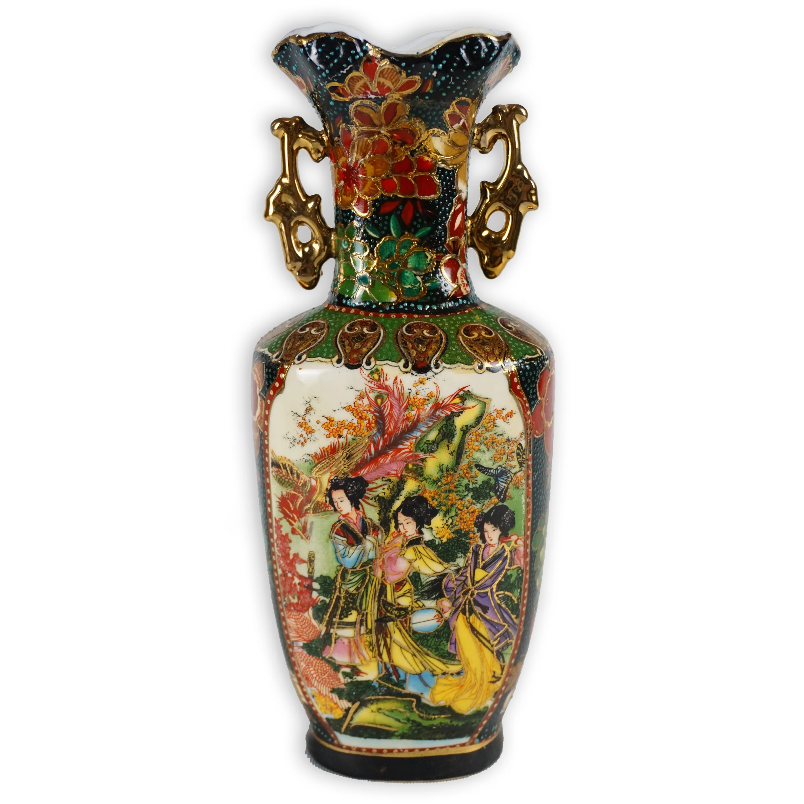 KING DOES Porcelain Vase Ceramic White Antiques Vases Gold Flower Classic Decorative Glass Table Arrangement Vintage | Дом и сад