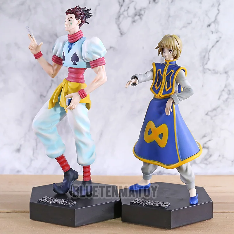 

Hunter X Hunter Figures Toy Gon Freecss Killua Zoldyck Kurapika Hisoka Anime Collectible Model Dolls