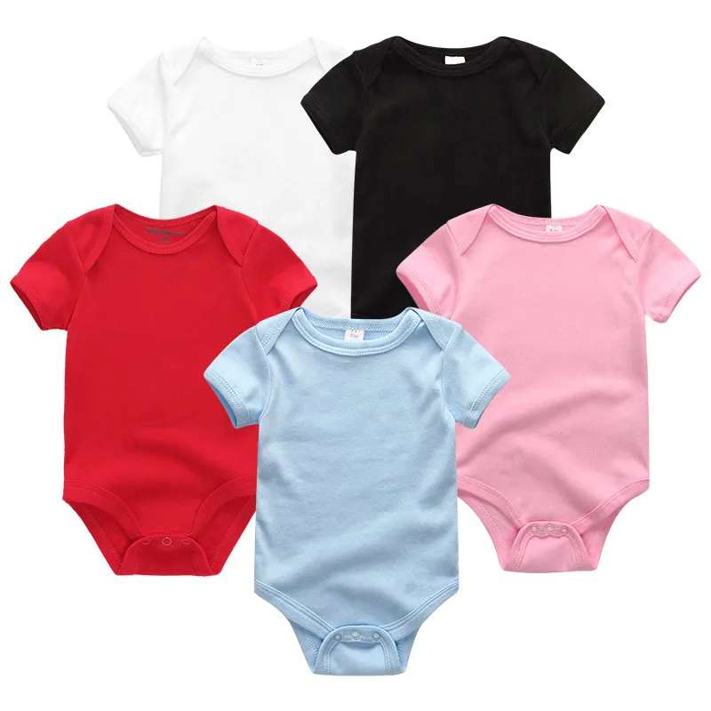 Roupas de bebes/высококачественные детские комбинезоны унисекс хлопковые с короткими