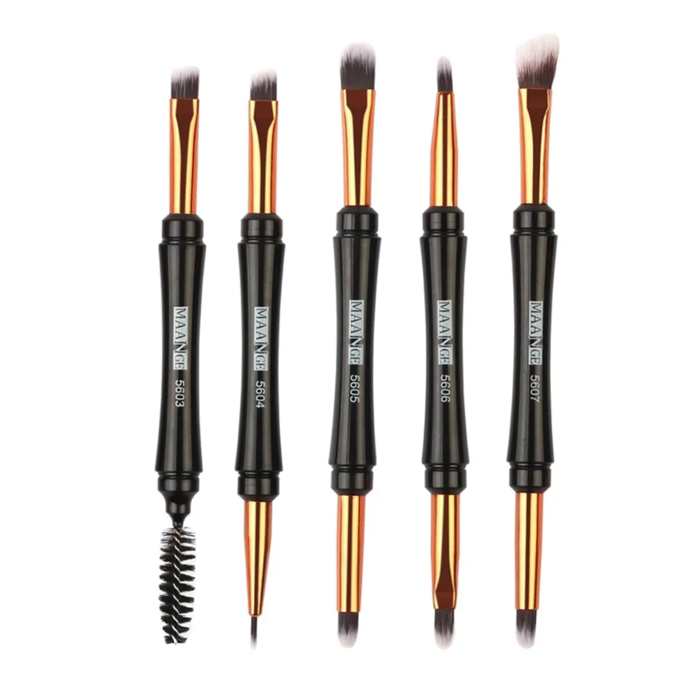 

New Professional Eyebrow Brush+Eyebrow Comb Eyeshadow Eyeliner Eyebrow Enhancer Angled Brush Beauty Makeup Tool