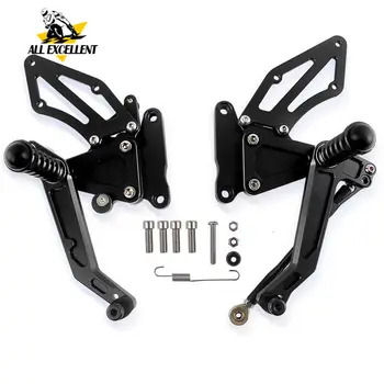 

For BMW G310R 2017-2018 Left & right Adjustable Rear-sets Rear Set Foot Peg Footrest Pedal With Shift Rod For BMW G310R G 310R