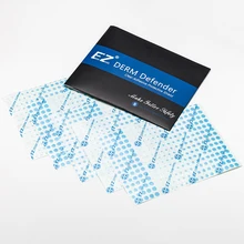 EZ Premium Derm Defender Tattoo прозрачный клейкий защитный щит портативная посылка 5 листов Защитная пленка для татуировки Aftercare