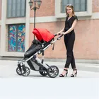 Baby stroller ultra light Hot-selling super suspension stroller carrier pram buggy jogger handcart, ultralight baby stroller