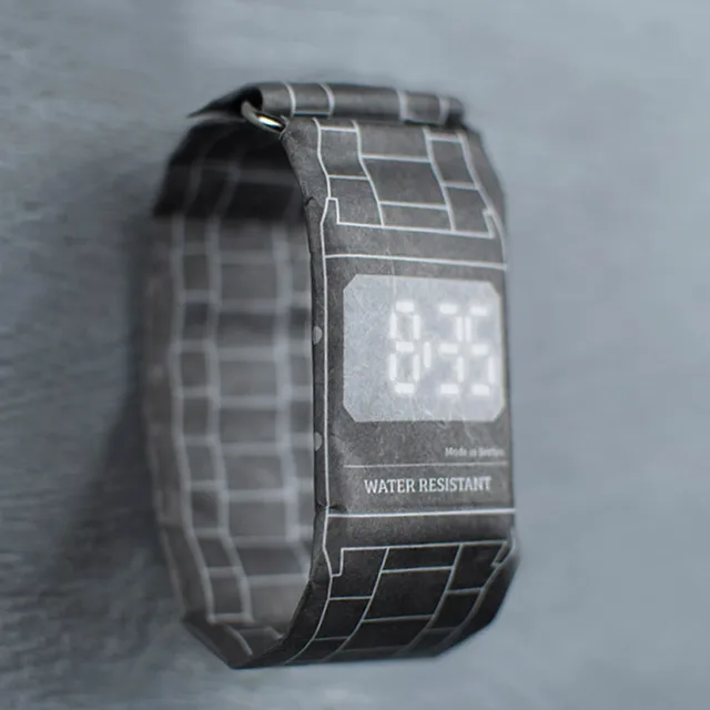 paper led watch