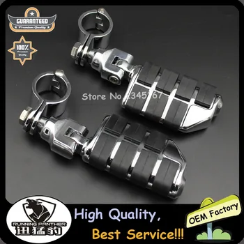 

Chrome Highway Foot Pegs For Honda GoldWing GL1500 GL1100 GL1200 For Harley 25mm 30mm 35mm YAMAHA XV250 XV535 XV750