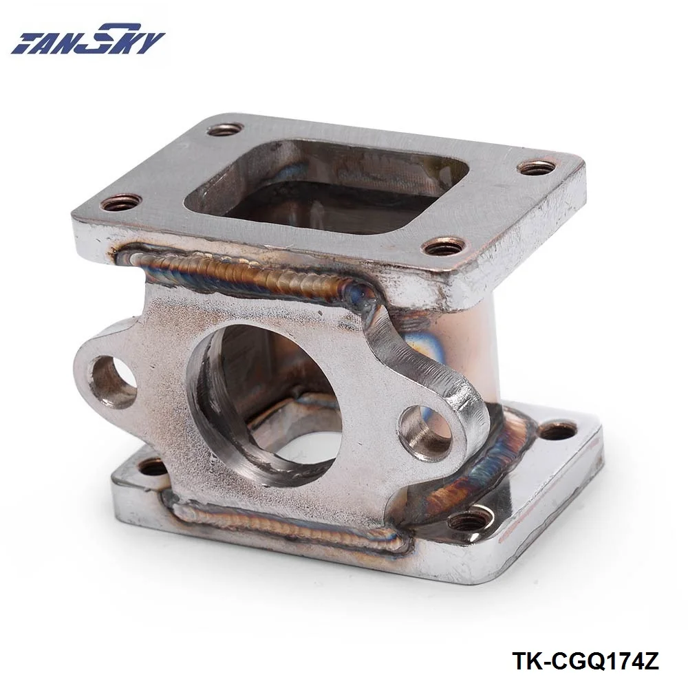 

T25 to T25, T2 to T2 3 Stainless steel 304 Turbo Manifold Adapter +38MM Wastegate Flange Outle TK-CGQ174Z