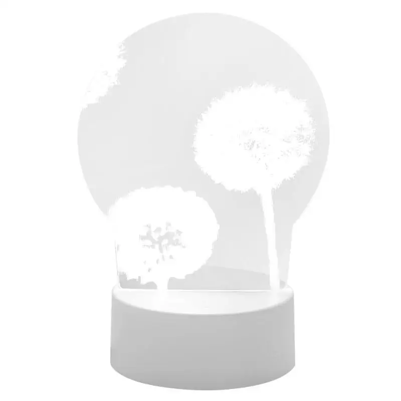 Новое поступление 3D светодиодный светильник энергосберегающий мультяшный Рождественский домашний декоративный переключатель ночной Светильник детский подарок - Испускаемый цвет: as show