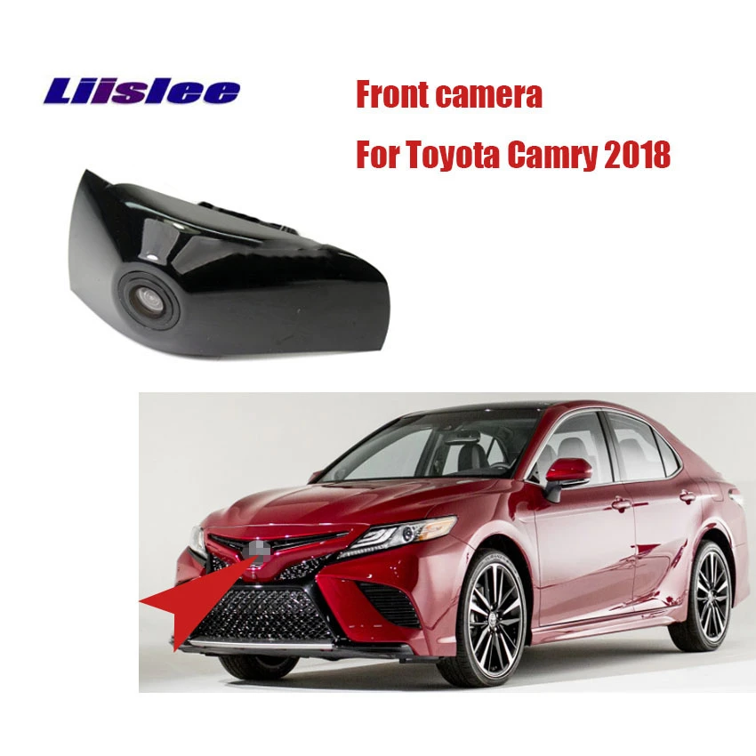 

LiisLee For Toyota Camry highlander 2018 Car Special Front HD Camera high quality Waterproof Night vision HD CCD