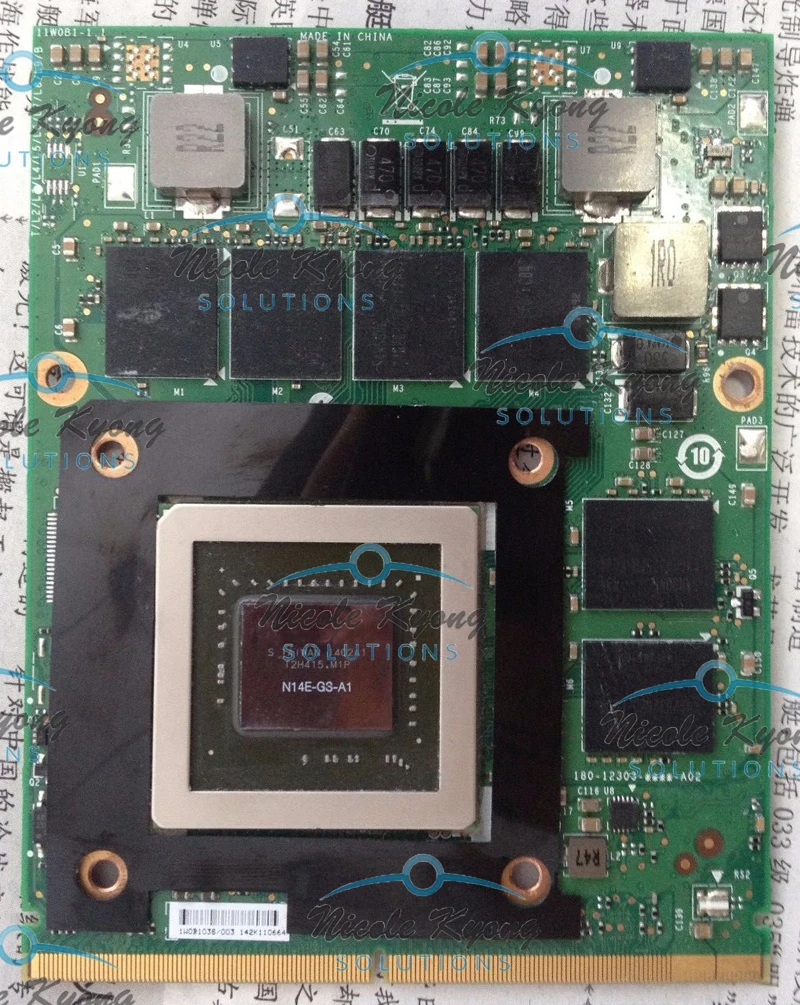 Видеокарта VGA GTX770M GTX 770M MS 1W0B1 DDR5 для MSI 16F3 16F4 1762 1763 GT70 GT60 GX680 GT683DX GX780 GT783DX|gt60 msi|card cardmsi