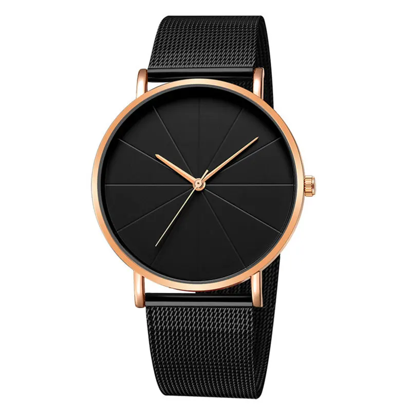 

Top Brand Womens Watches Luxury Quartz Casual Watch Women Stainless Steel Mesh Strap Ultra Thin Dial Clock relogio masculino