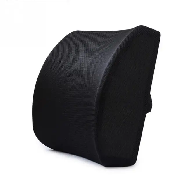 Memory Foam Lumbar Cushion Lower Back Support Pillow Posture Memory Foam Lumbar Cushion Lower Back Support Pillow Posture Correcting Car Seat Home Office Chair