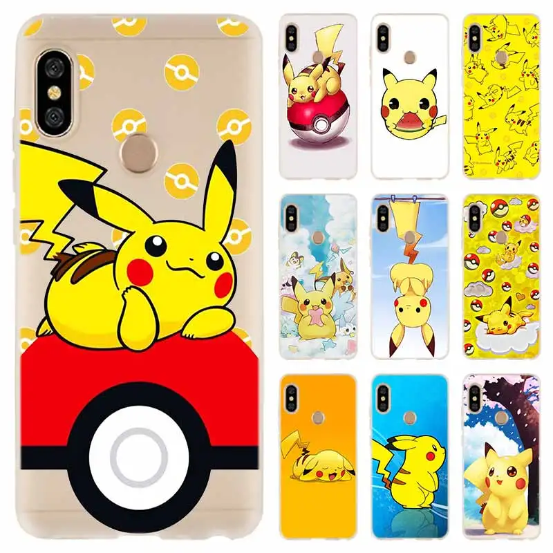 

Pikachues Cover For Xiaomi Redmi Note 7 6 5 4 3 pro Case for Redmi 6a s2 5a 5 Plus 4a 4x 3 Pro