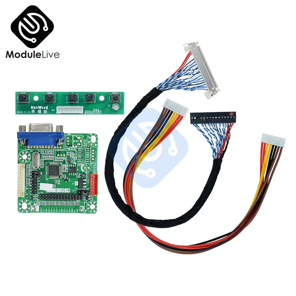 Vente MT561 B GOLD A7 Universel LVDS LCD Pilote Carte Contrôleur Livraison Programmation 5 v pour 8 42 LCD Ordinateur portable 1920*1200