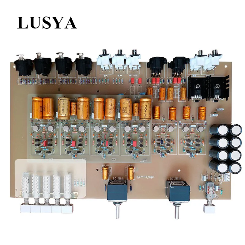 Lusya MM MC PCB плата Bypass усилитель мощности BP26 баланс Preamp мм LP винил T0140|Усилители