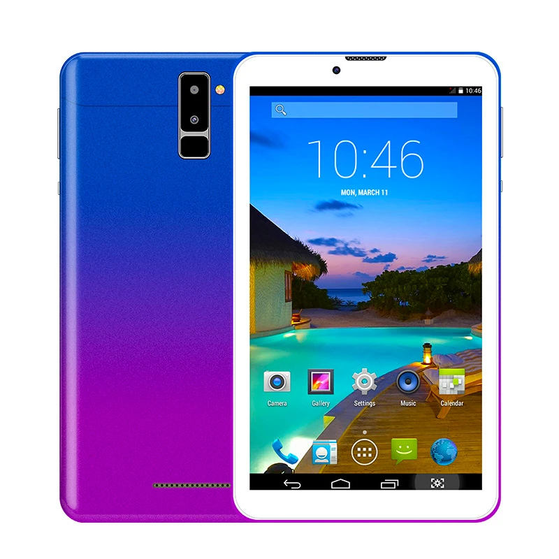  Ultra Slim Android 7.0 3G Dual SIM Phone Call Tablet PC MT8321 A7 Quad Core 1GB RAM 8GB ROM 7 Inch 