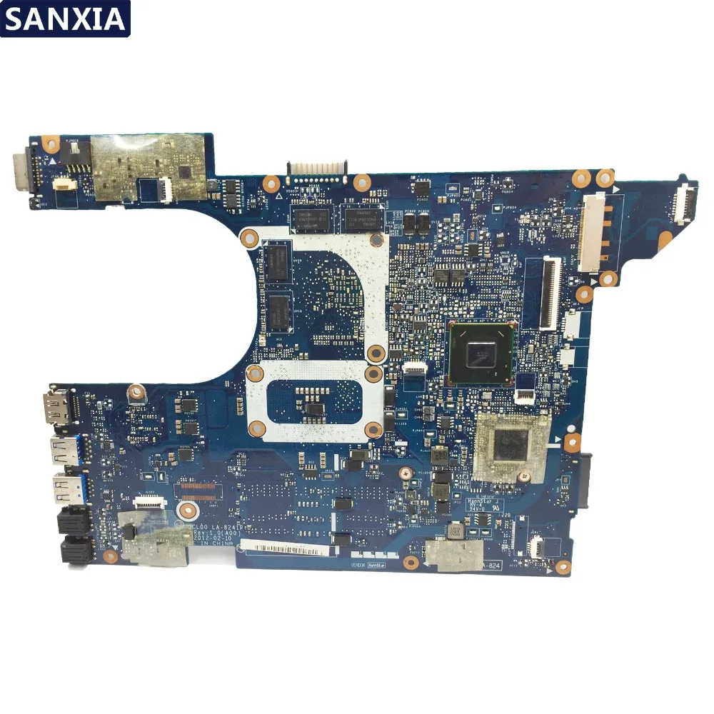 KEFU QCL00 LA-8241P اللوحة المحمول لديل انسبايرون 15R 5520 اختبار اللوحة الأصلية مع الفيديو بطاقة