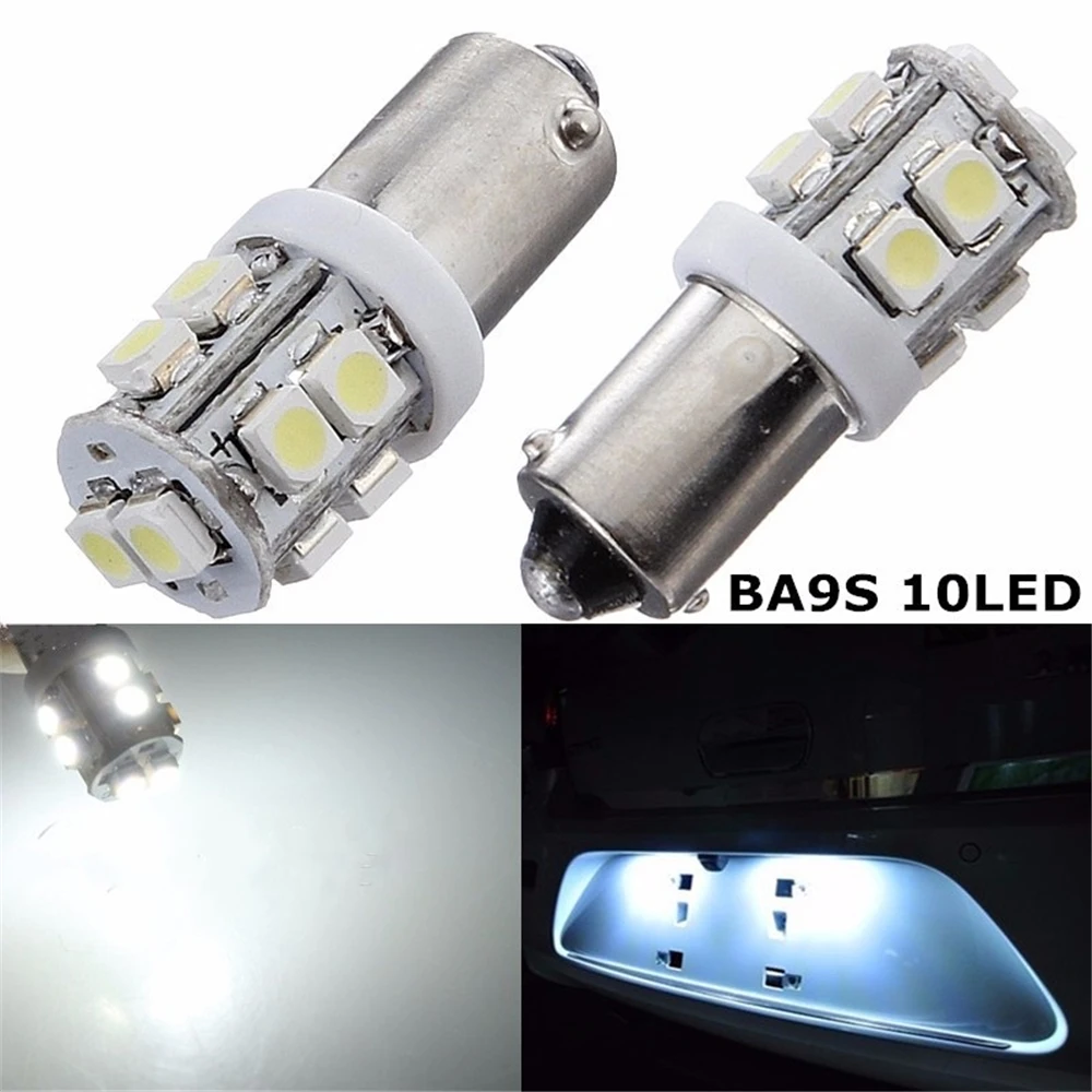 10 шт. автомобильные светодиодсветодиодный лампы smd BA9S T11T4W 53 895|Сигнальная лампа| |