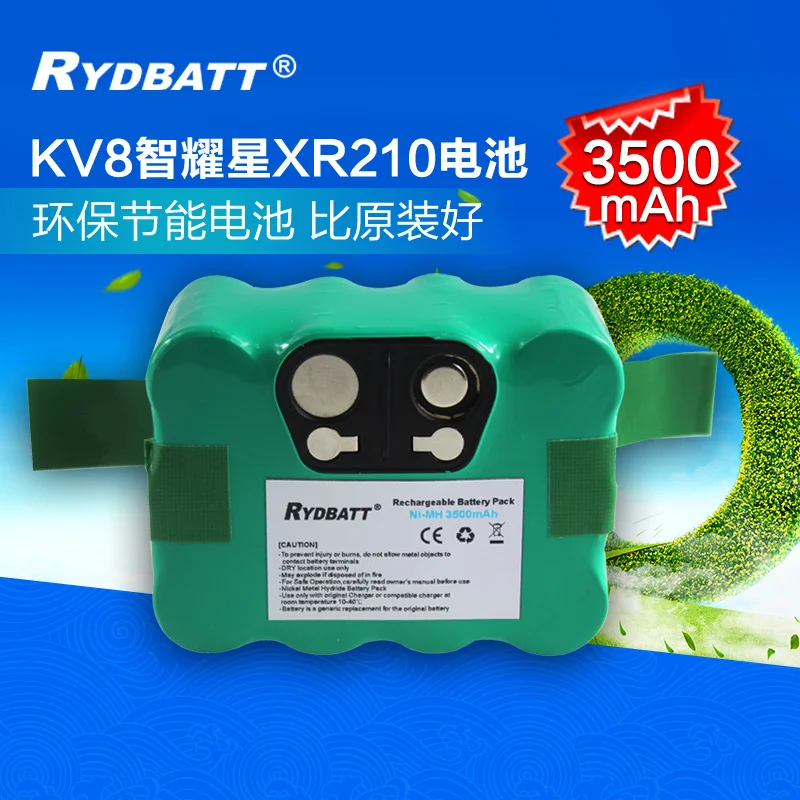 14.4V 3500mAh NI MH Rechargeable Robot Vacuum Cleaner Battery For KV8
