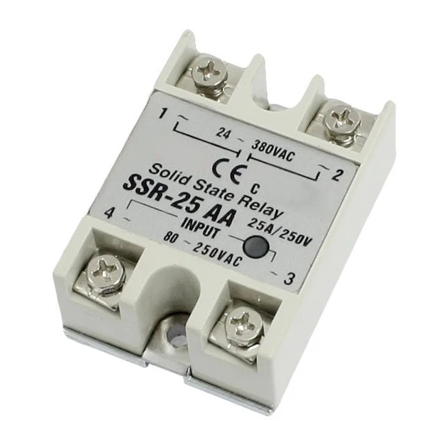 

MYLB SSR-25AA 80-250V 25A Machinery Control AC Solid Module State Relays