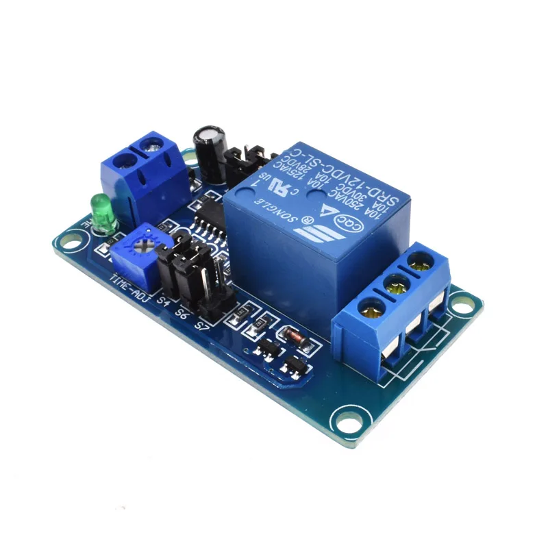 DC 12 V задержка реле задержки включения/задержки выключения модуля с таймером|turn