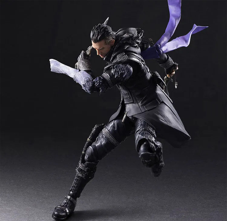 Игра Final Fantasy Figure VII Squall Nyx Ulric фигура ПА Play Arts Kai 27 см ПВХ фигурка кукла игрушки|play arts