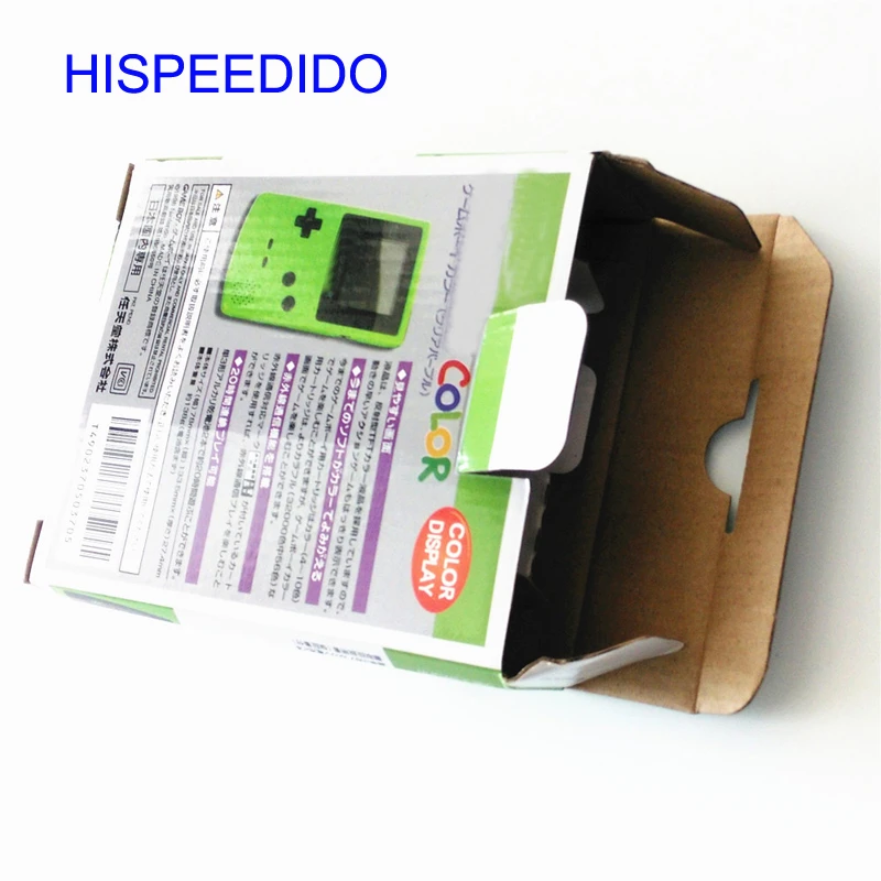 Hispeedido For Gbc Game Console New Packing Box Carton For Gameboy Color Retail Game Player Package Replacement Parts Accessories Aliexpress