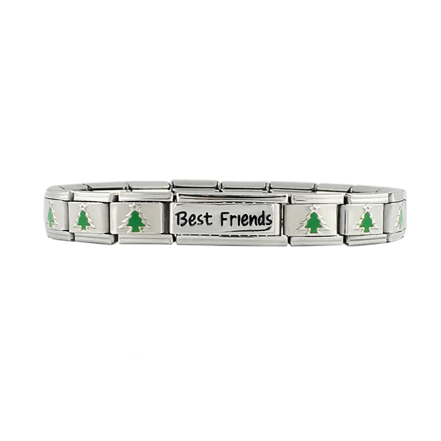 Stainless-Steel-Bracelet-Carving-9MM-Bracelets-Bangles-Christmas-Tree-Flower-I-Love-Cupid-Best-Friend-Holiday (1)