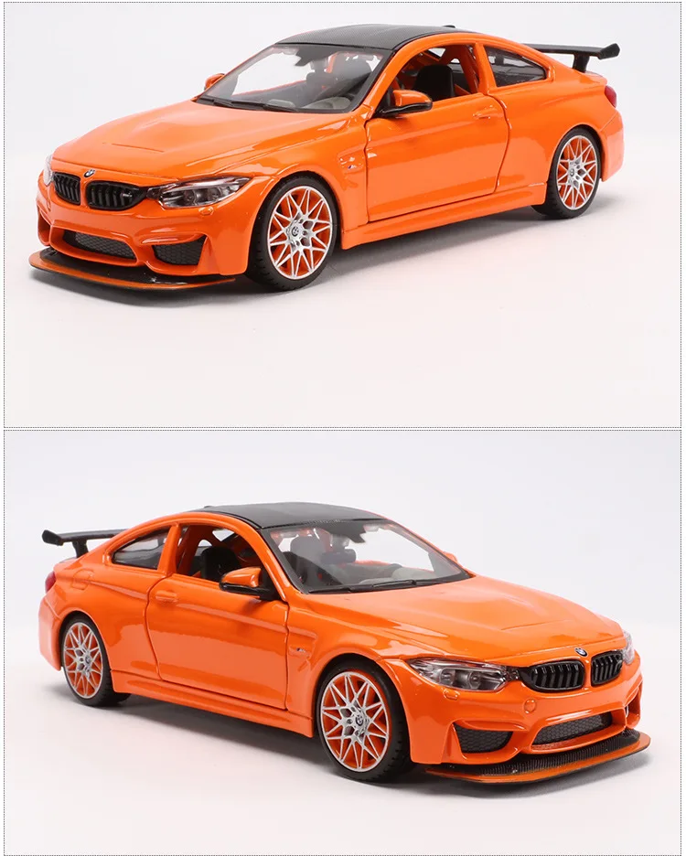 Maisto 1:24 имитация сплава супер игрушка модель автомобиля для BMW M4 GTS с рулевым колесом управление переднее колесо рулевое управление коллекция подарок