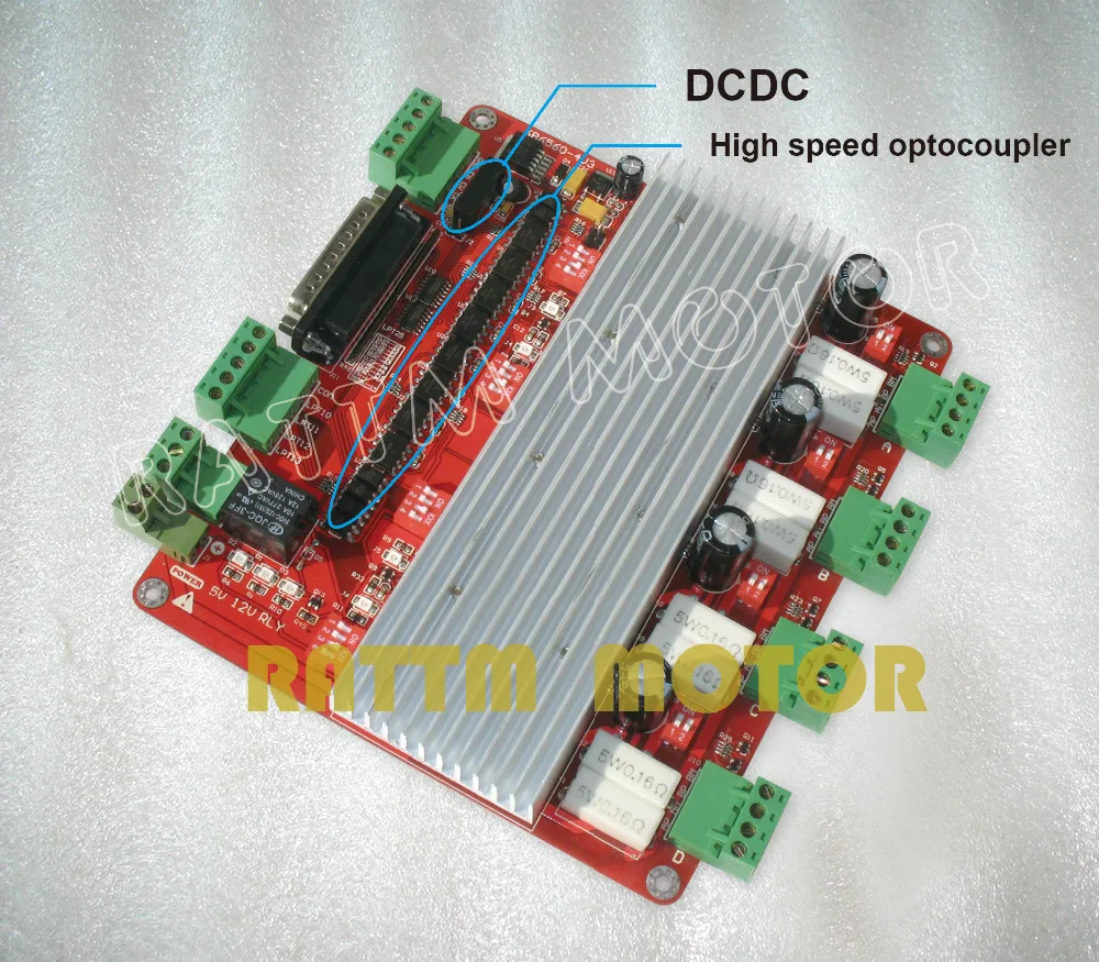 Európai Unió szabadon Értéktöbbletadó 4 tengely CNC TB6560 stepper motoros vezető felület rty CNC Számvevő Pást vcc típusa számára CNC Forgalomirányító gravírozó Őrlés