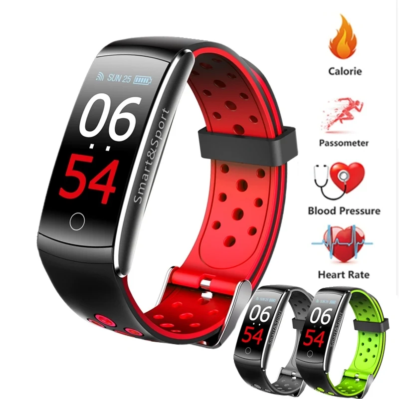 Sports Watch Blood Pressure Heart Rate Sport Mode Smart Watch Mens Women fitness Pedometer Waterproof Wristband Smartwatch