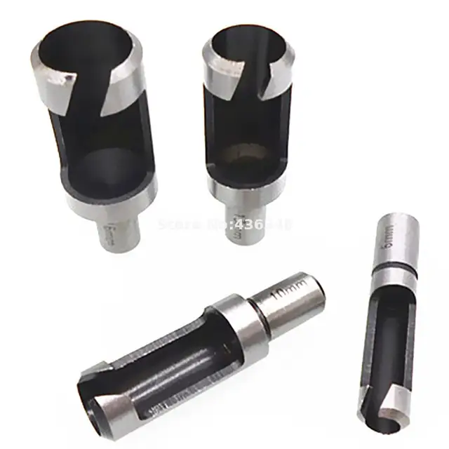 4 Pc Holz Zapfen Stecker Schneider Metric Größe 6mm 10mm 13mm 16mm