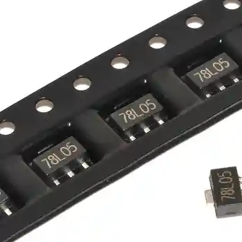 

Large chip 78L05 SOT-89 5V three terminal voltage regulator transistor