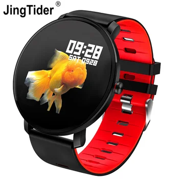 

JingTider K9 Smart Watch Men Sports Smartwatch IP68 Waterproof Heart Rate Blood Pressure Monitor Fitness Tracker Smart Band