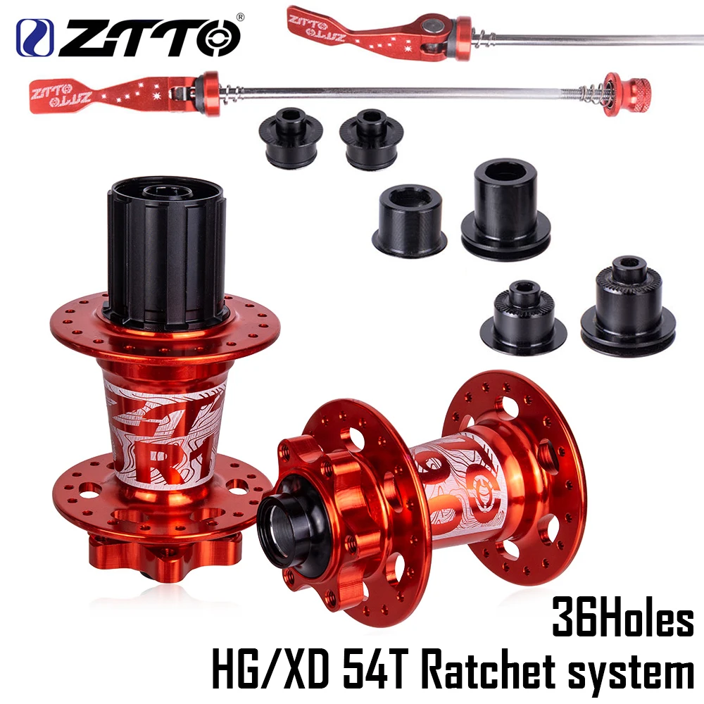 ZTTO MTB 36H отверстие дисковые велосипедные тормозные 4 герметичный Подшипник Втулка