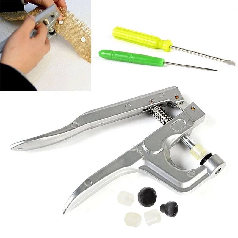 New T3 / T5 / T8 Plastic Resin Snap Button Installation Tool Hand